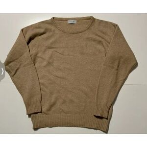 Vintage Christian Dior 100% Scottish Cashmere Knit Sweater Size Large